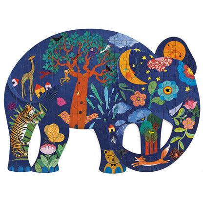 Djeco Puzz Art Elephant, 150 pieces