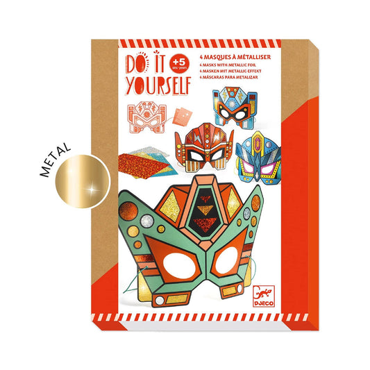 Djeco DIY - Foil images masques robots
