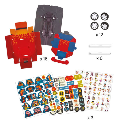 Djeco DIY - Make a racing car