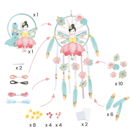 Djeco DIY - Dreamcatcher Lotus Fairy