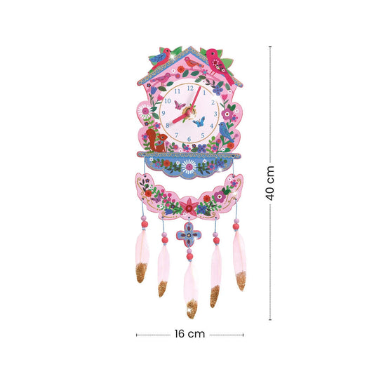 Djeco DIY - Horloge murale coucou