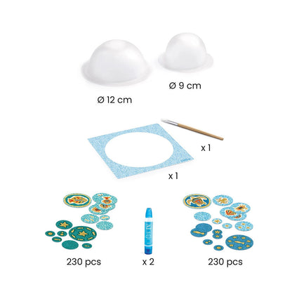 Djeco DIY - Cardboard Bowls Sea