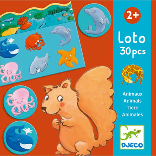 Djeco jeu éducatif Lotto Animal