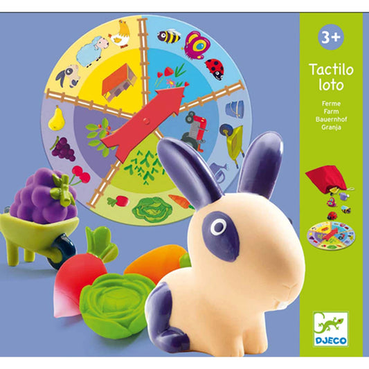 Ferme de loto Djeco Tactilo