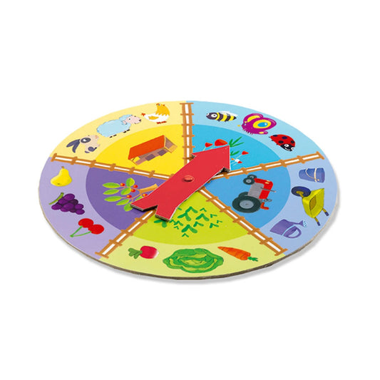 Ferme de loto Djeco Tactilo