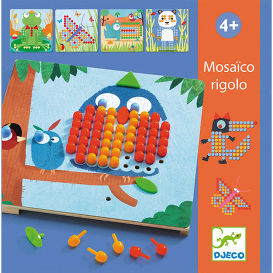 Djeco jeu éducatif Mosaico rigolo