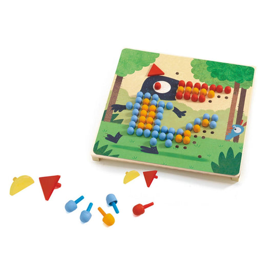 Djeco educational game Mosaico rigolo