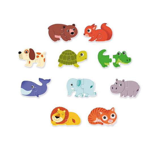 Djeco Puzzle Duo Animaux