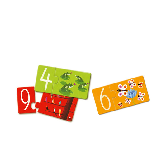 Djeco Puzzle Duo Numéros