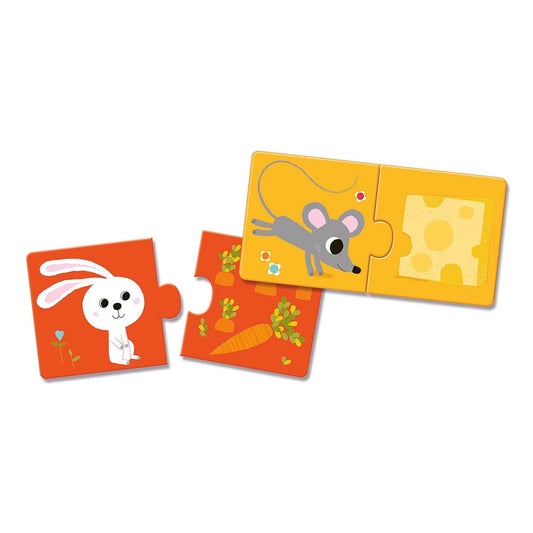 Djeco Puzzle Duo To the table!