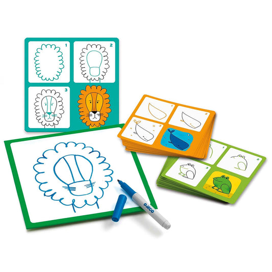 Djeco Eduludo Pas à pas Animaux et Cie