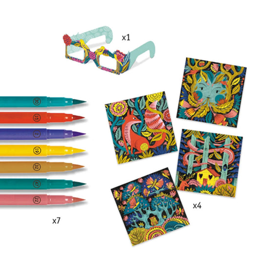 Djeco 3D Painting Forest