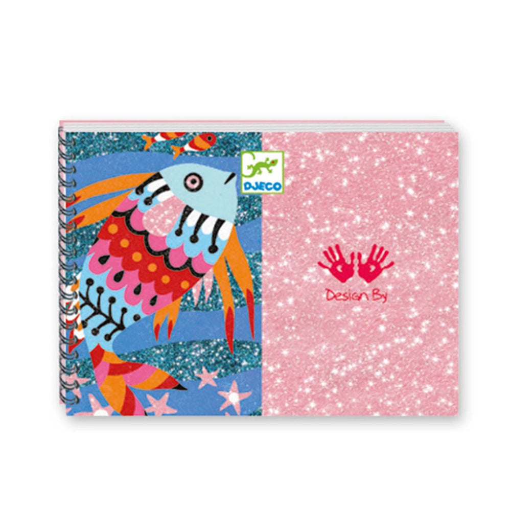 Djeco sand pictures rainbow fish