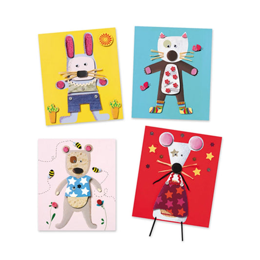 Djeco collages for the little ones