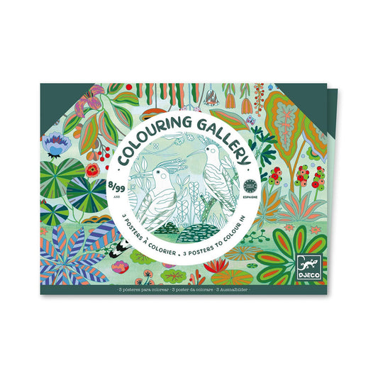 Djeco Colouring Gallery Wilderness
