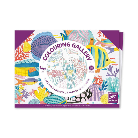 Djeco Colouring Gallery Japan