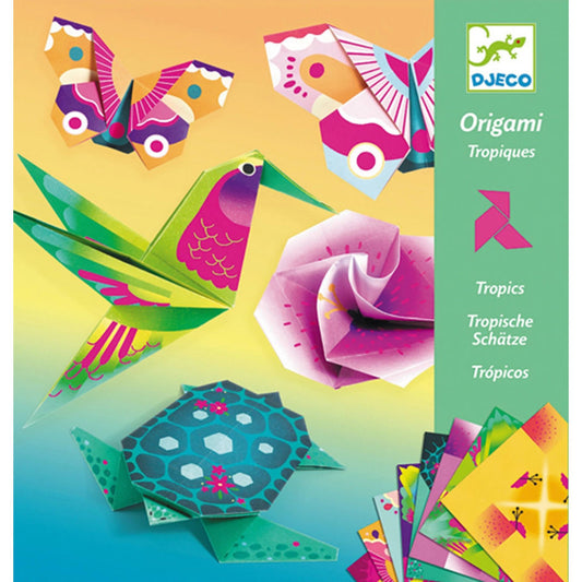Djeco Origami Trésors Tropicaux