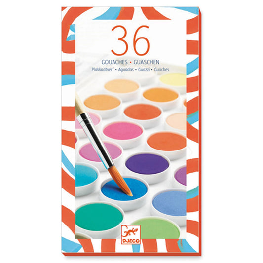 Djeco 36 water colours