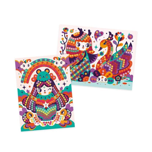 Kokeshi mosaïque Djeco