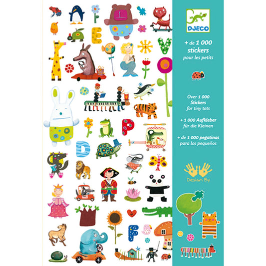 Djeco 1000 stickers pour les plus petits