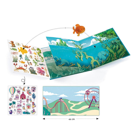 Djeco Stories with Stickers Sea Adventure