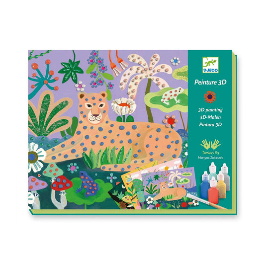 Djeco Peinture 3D Forêt Tropicale