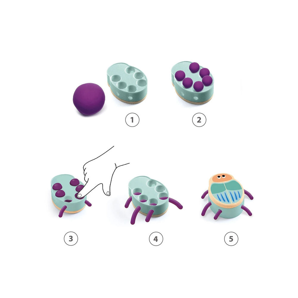Djeco My Play Dough Insects