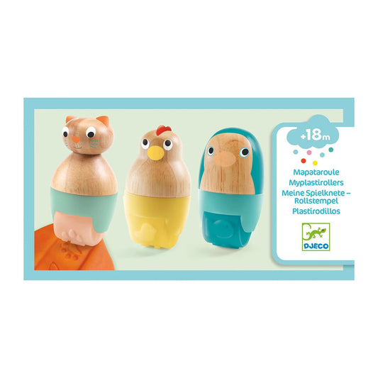 Djeco Mon tampon rouleau pâte à modeler