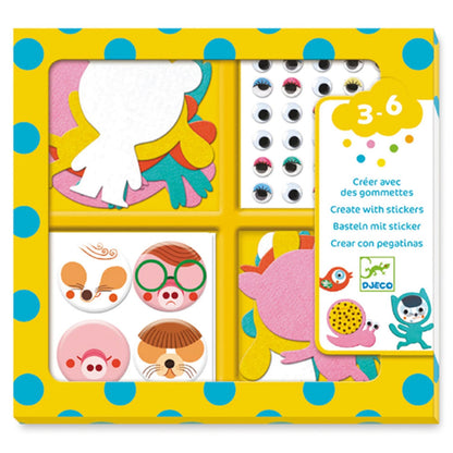 Djeco sticker images animaux