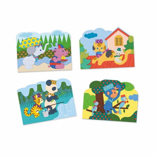 Aquarelles Djeco Cacher dehors