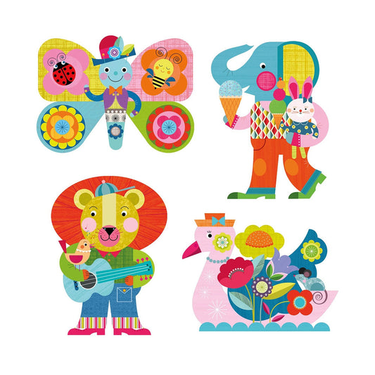 Djeco Magic Coloring Pages Animalo-Len