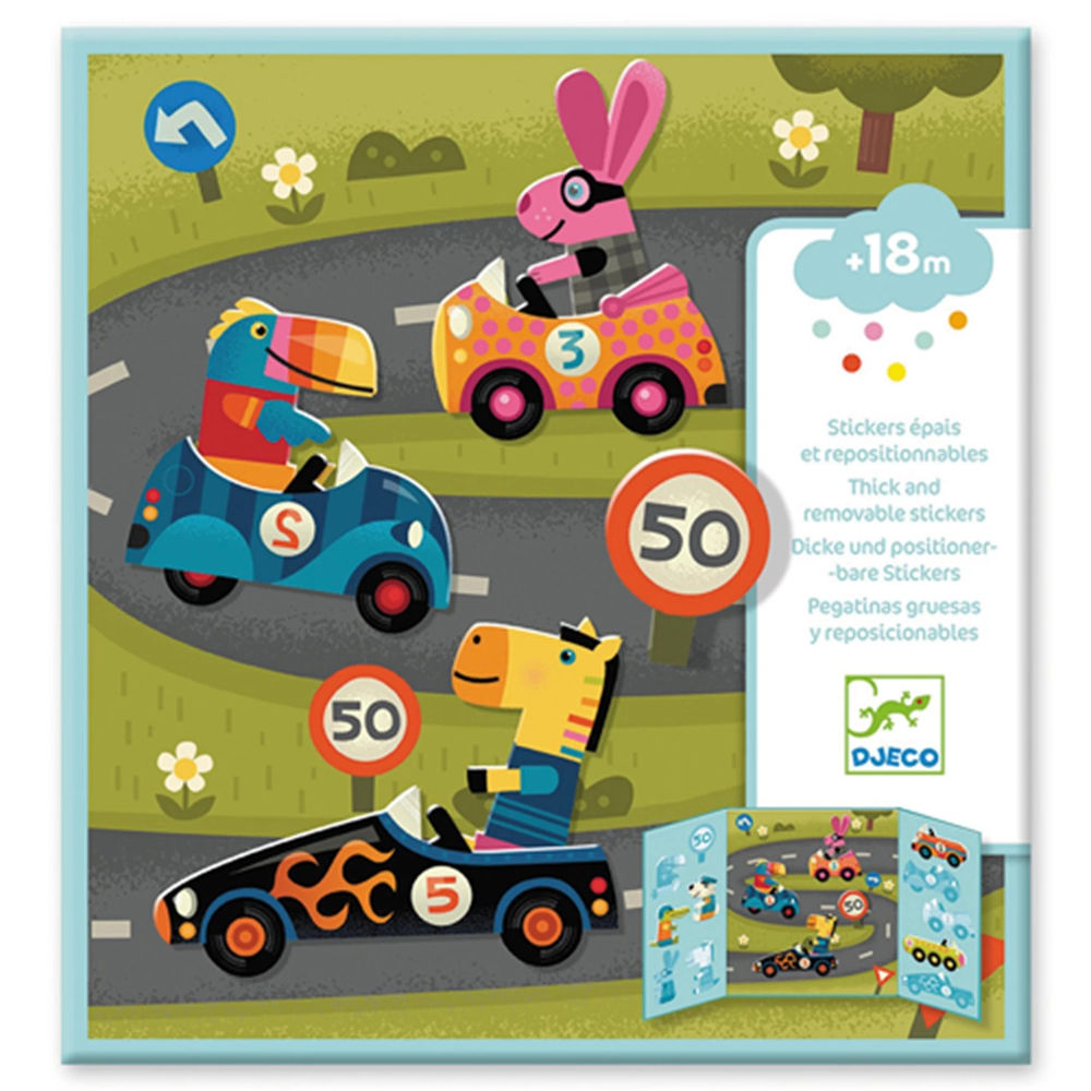 Djeco sticker pictures car