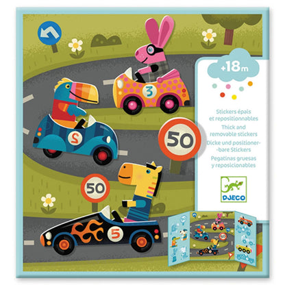 Djeco sticker pictures car
