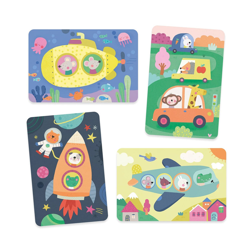 Djeco Magic Coloring Pictures Small Street