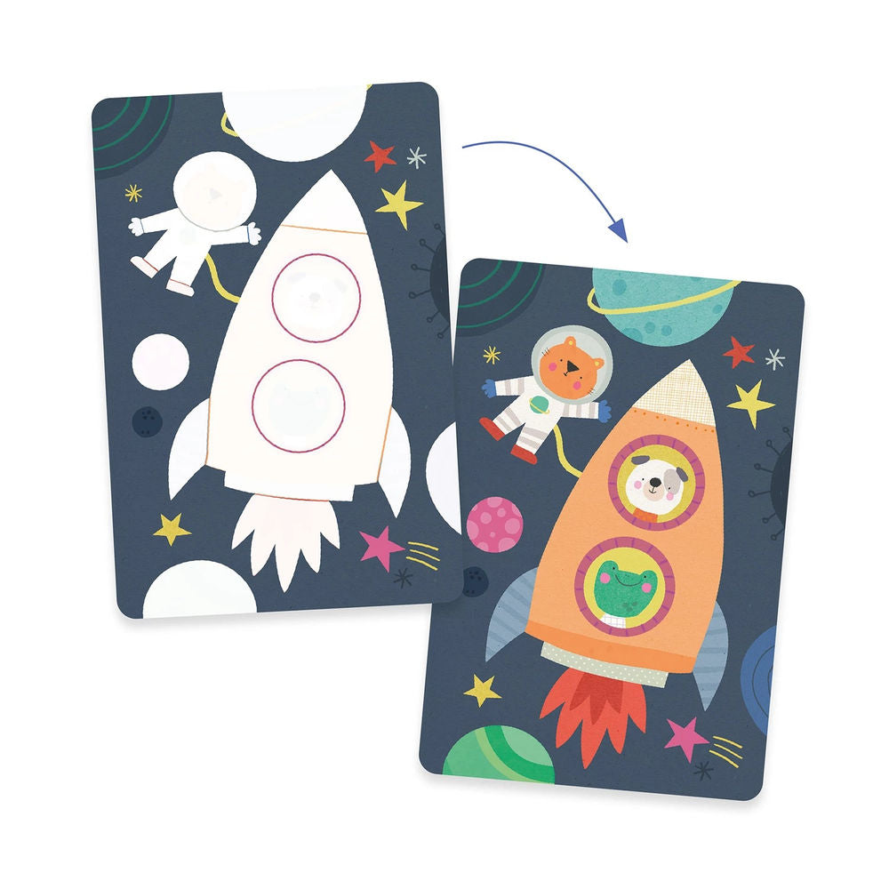 Djeco Magic Coloring Pictures Small Street