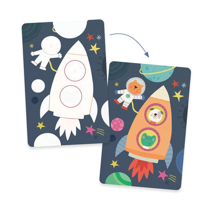 Djeco Magic Coloring Pictures Small Street