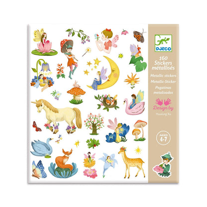 Djeco Stickers metallic fantasy