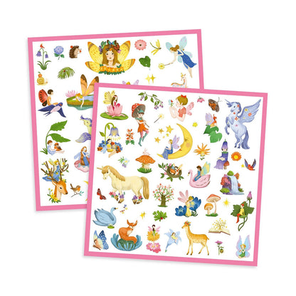 Djeco Stickers metallic fantasy