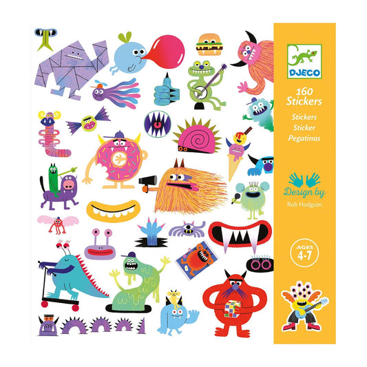 Djeco Autocollant Monstres