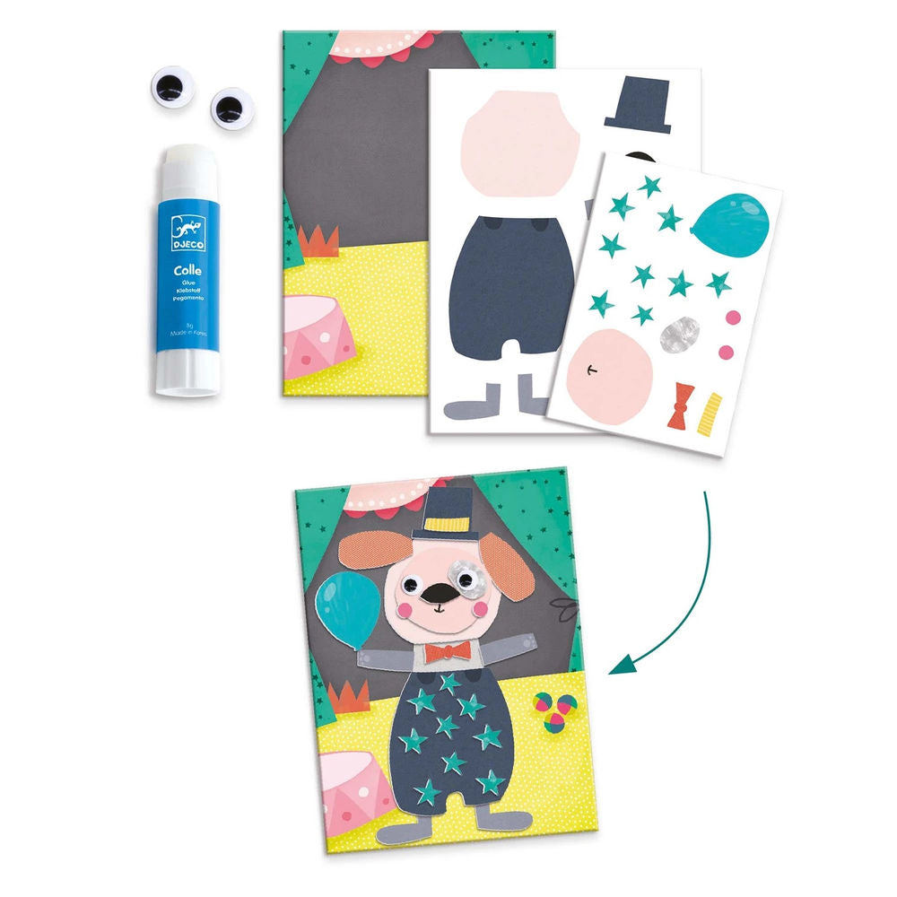 Djeco creative set animal houses