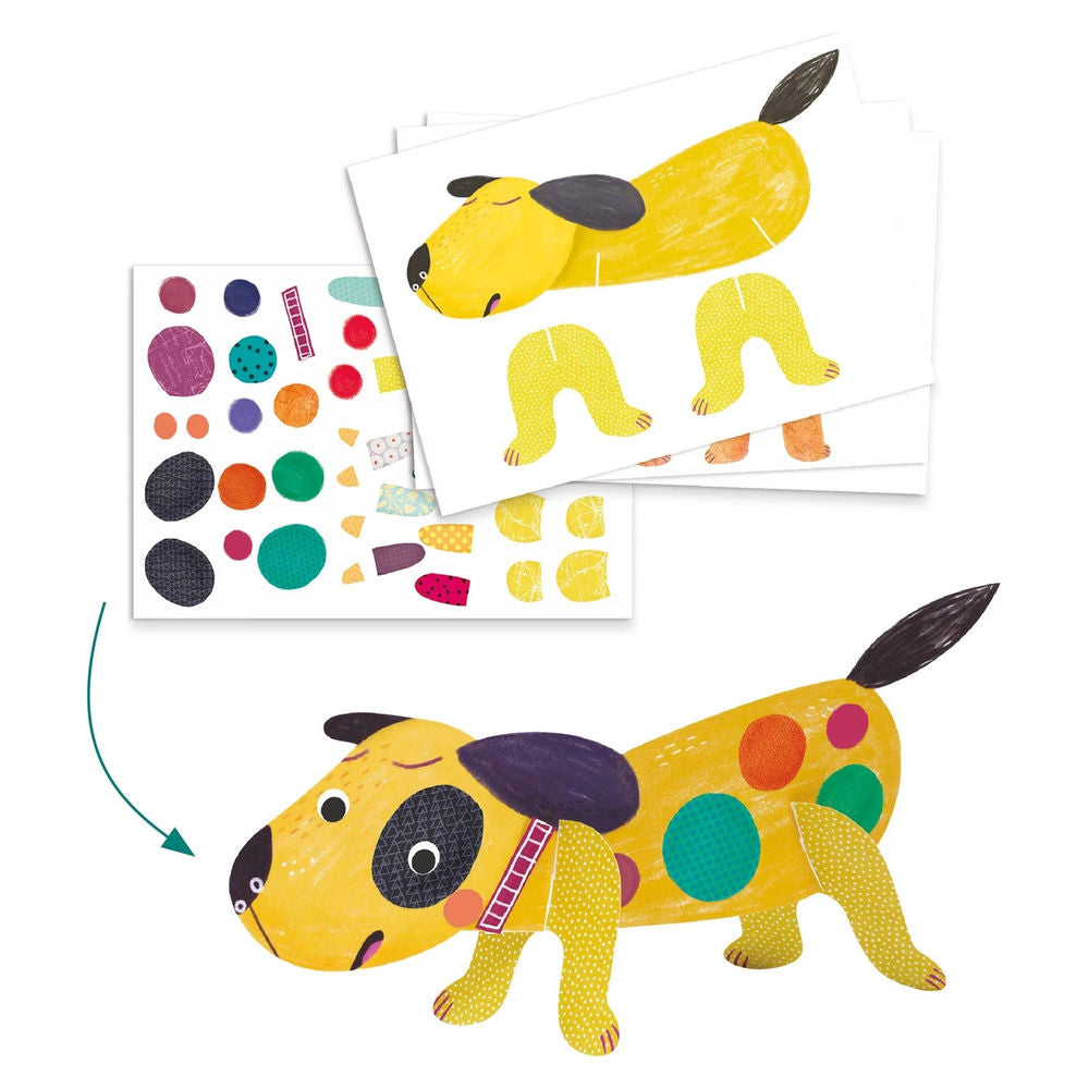 Djeco creative set animal houses