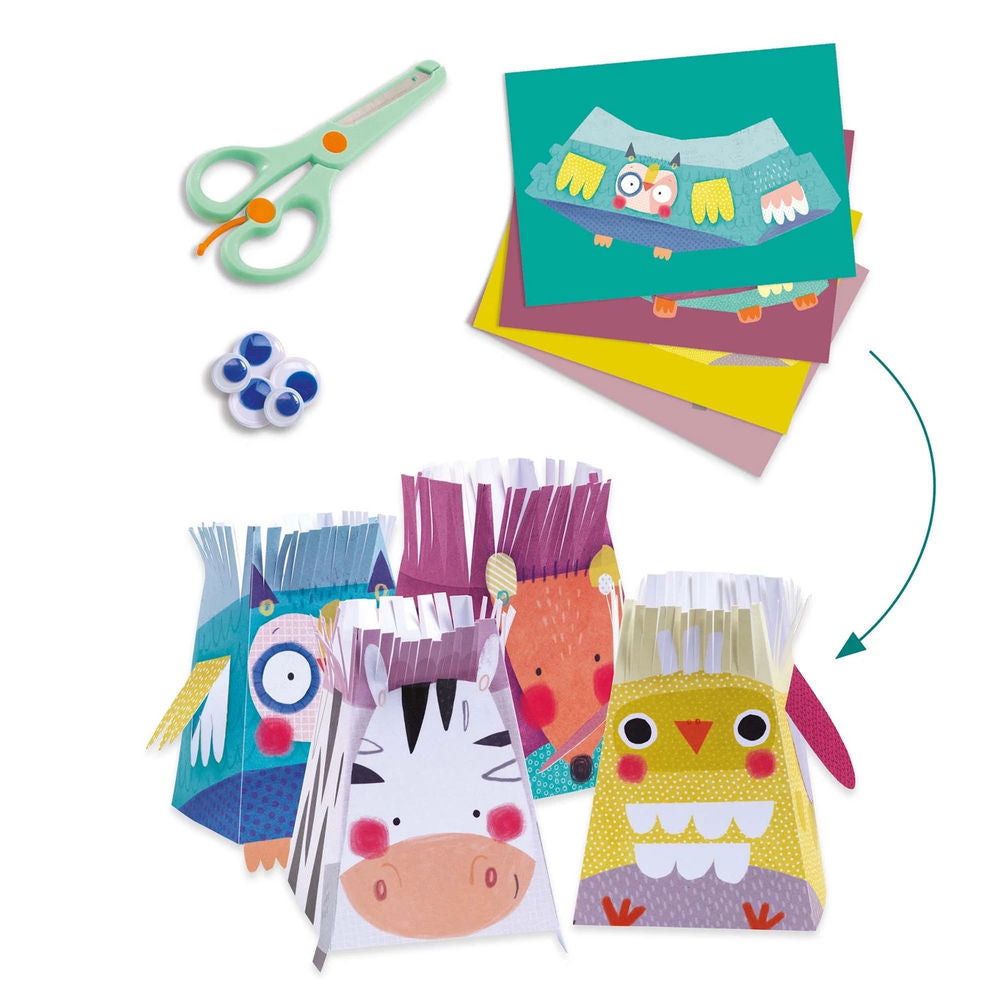 Djeco creative set animal houses