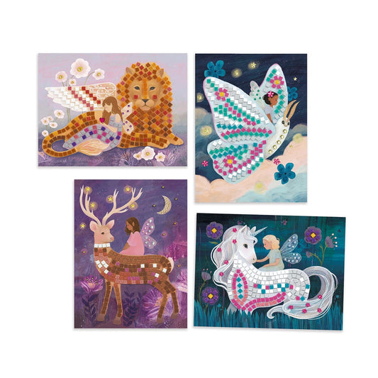 Monde de conte de fées en mosaïque Djeco