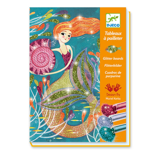 Djeco Glitter Pictures Mermaids
