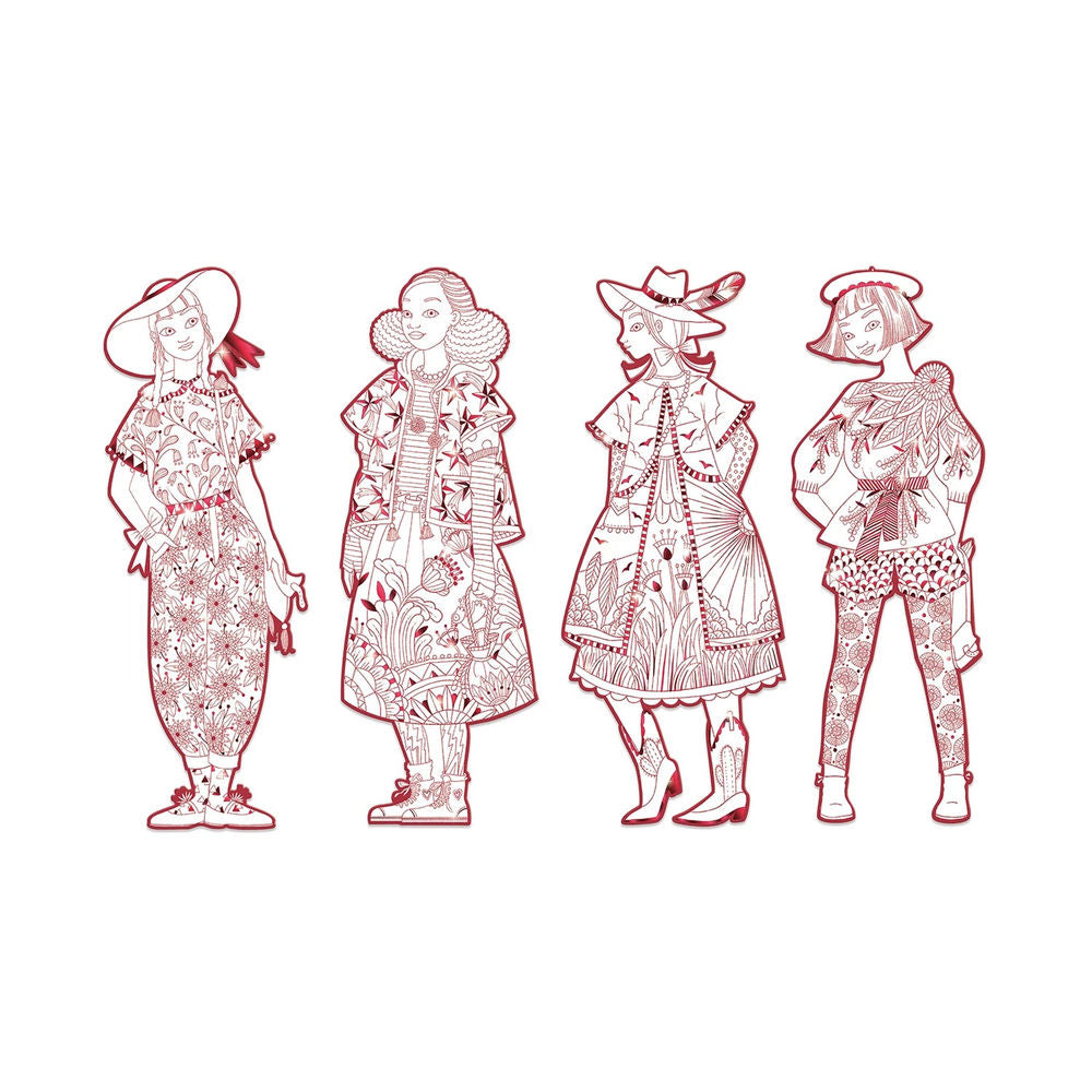 Djeco Fashion Painting Figures Fiodor