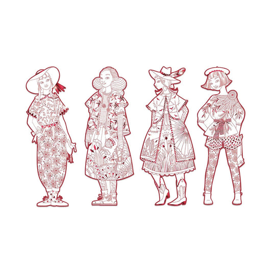 Djeco Fashion Painting Figures Fiodor