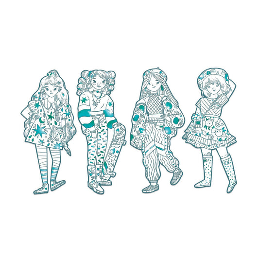 Djeco Mode peinture figures Angèle