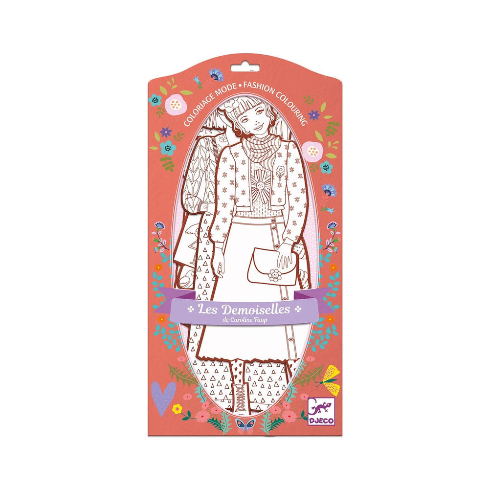 Djeco Fashion Painting Figures Nina