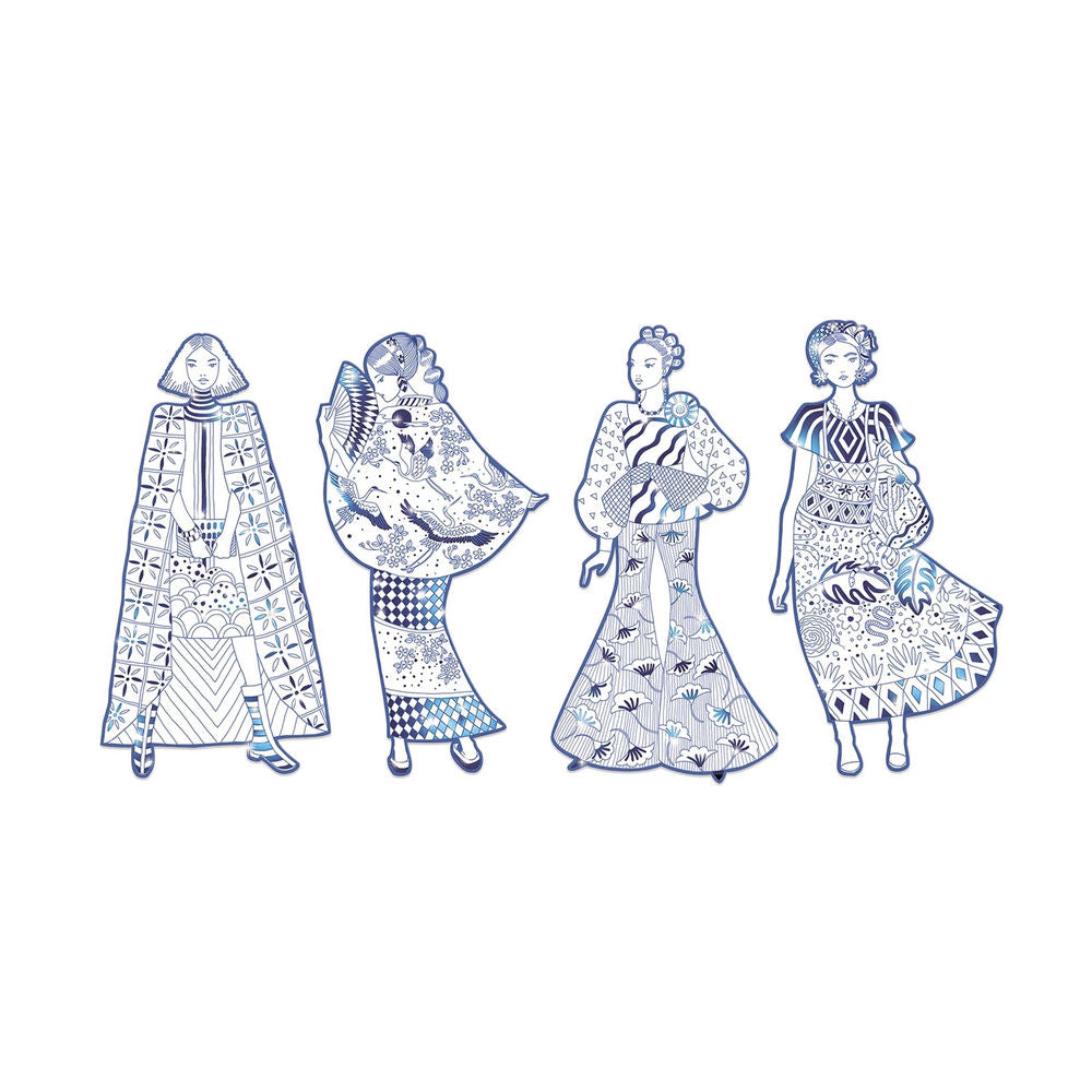 Djeco Fashion Painting Figures Laura