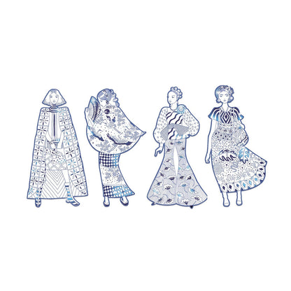 Djeco Fashion Painting Figures Laura